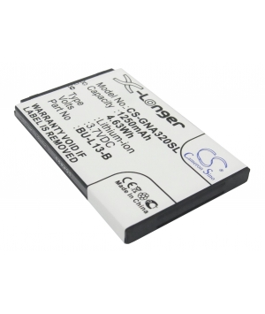 3.7V 1.25Ah Li-ion battery for GIONEE A320 3.7V 1.25Ah Li-ion battery for GIONEE A320