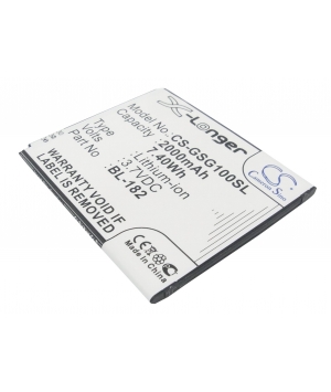 3.7V 2Ah Li-ion battery for GSmart S1 3.7V 2Ah Li-ion battery for GSmart S1