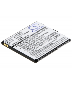 3.7V 1.25Ah Li-ion battery for GSmart T4