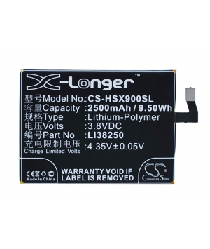 3.8V 2.5Ah LiPo battery for Hisense HS-X5T