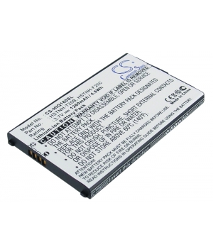 3.7V 1.26Ah Li-ion battery for HP iPAQ 530