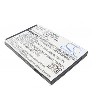 Batteria 3.7V 1.2Ah Li-ion per HTC 7 Pro