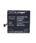 Batterie 3.85V 2.4Ah Li-Polymer pour HTC 0P9FH100