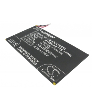 Battery 3.7V 4.1Ah LiPo for Huawei Honor X1 4G 7D-504L