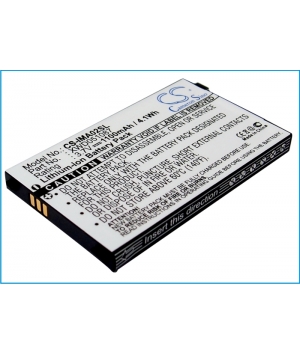 3.7V 1.1Ah Li-ion battery for i-mate PDAL