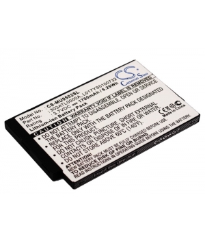 3.7V 1.7Ah LiPo battery for i-mate Ultimate 9502