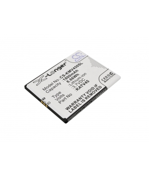 3.7V 1.8Ah Li-ion battery for KAZAM TV 4.5