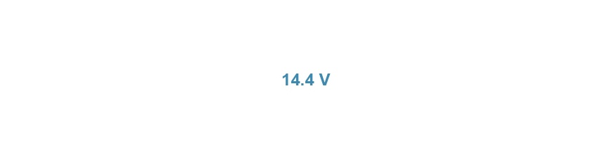 14,4 v