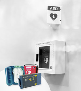 Batterien von Defibrillatoren